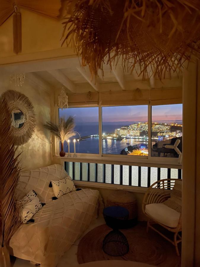 Boho Style Bungalow With Ocean View Mogán Extérieur photo