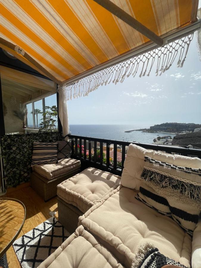 Boho Style Bungalow With Ocean View Mogán Extérieur photo